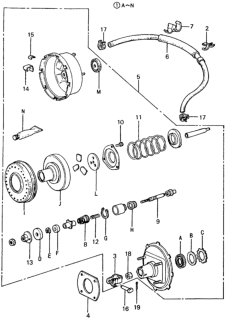 1981 Honda Civic Vacuum Booster Diagram