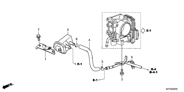 2014 Honda CR-Z Purge Control Diagram