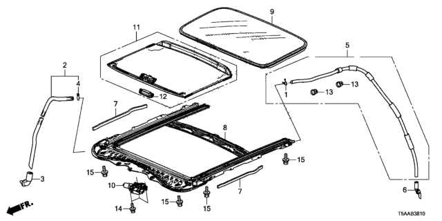 2019 Honda Fit Sliding Roof Diagram