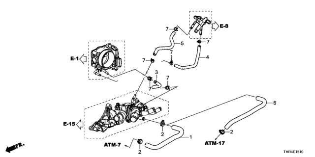 2022 Honda Odyssey Water Hose Diagram