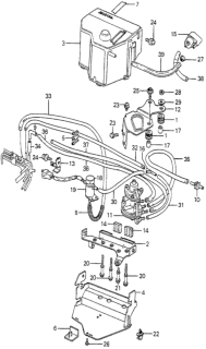 1982 Honda Prelude Bolt, Special (6X43.5) Diagram for 90005-PB1-000