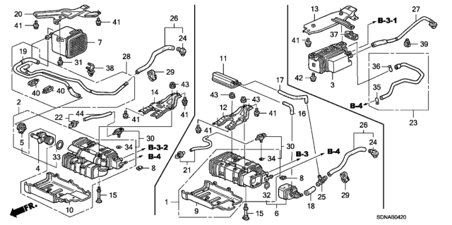 2007 Honda Accord Canister Diagram