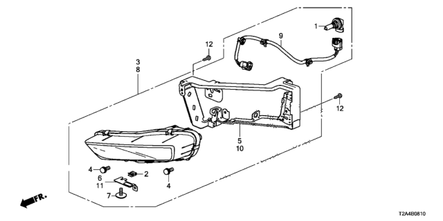 2014 Honda Accord Foglight Diagram