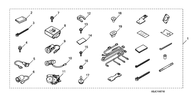 2008 Honda Ridgeline Back-Up Sensor Diagram