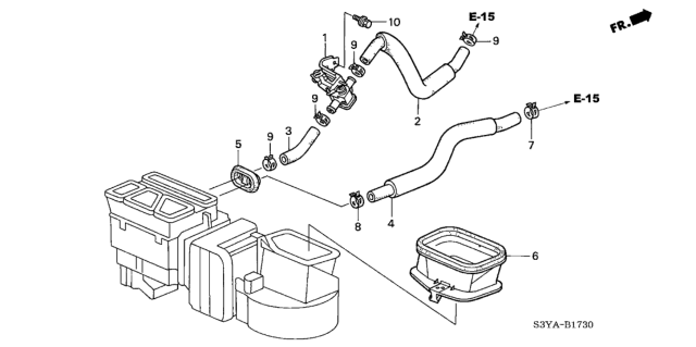 2004 Honda Insight Water Valve Diagram