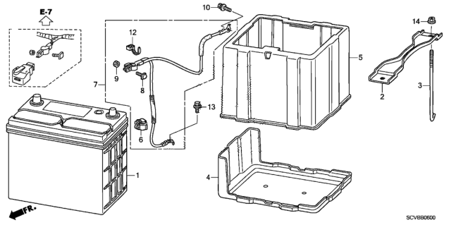 2011 Honda Element Battery Diagram