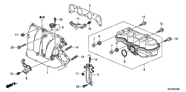 2011 Honda Element Intake Manifold Diagram