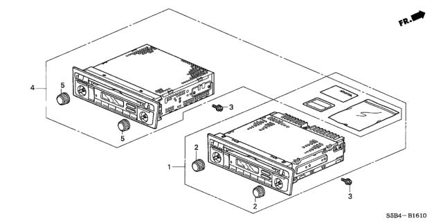 2005 Honda Civic Auto Radio Diagram