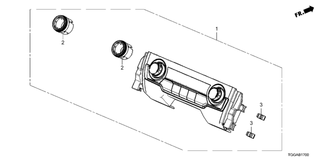 2021 Honda Civic Auto Air Conditioner Control Diagram