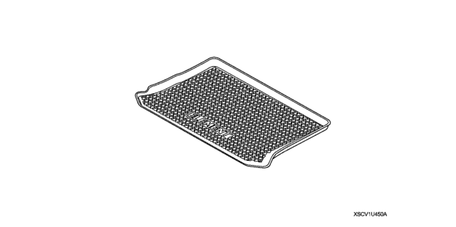 2008 Honda Element Cargo Tray Diagram