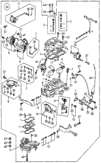 1979 Honda Prelude Carburetor Diagram