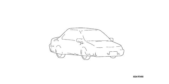 2007 Honda Accord Car Cover Diagram