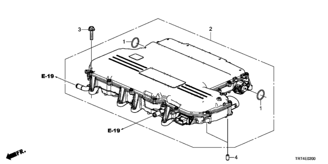 2018 Honda Clarity Fuel Cell Bolt (6X25) Diagram for 90051-5WM-A00