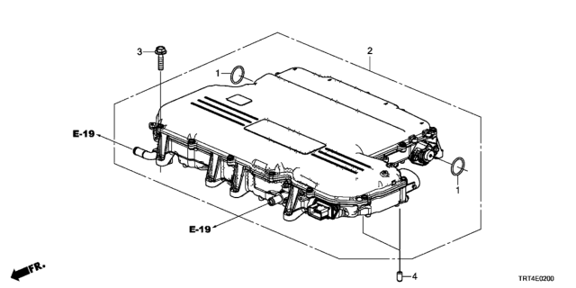 2018 Honda Clarity Fuel Cell 4 Door D (CLARITY NMC) KA 1AT FCVCU Diagram