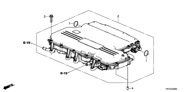 2020 Honda Clarity Fuel Cell FCVCU Diagram