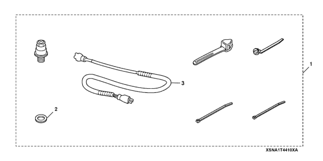 2021 Honda Pilot Engine Block Heater Diagram