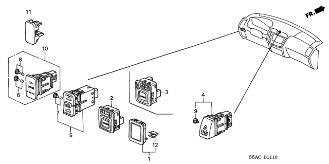 2005 Honda Civic Switch Diagram