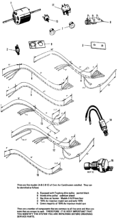 1976 Honda Civic Plate, Switch Diagram for 00091-27269