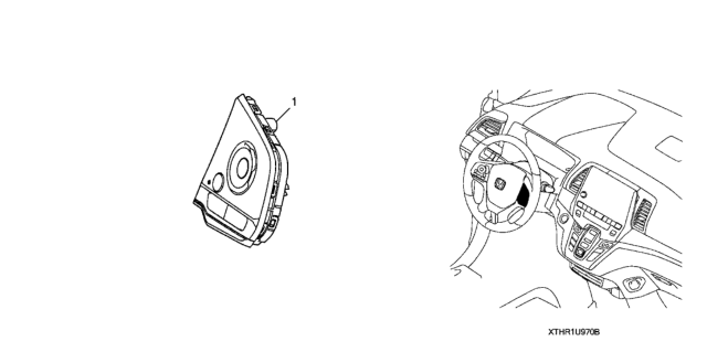 2019 Honda Odyssey Heated Steering Wheel Switch Assembly Diagram