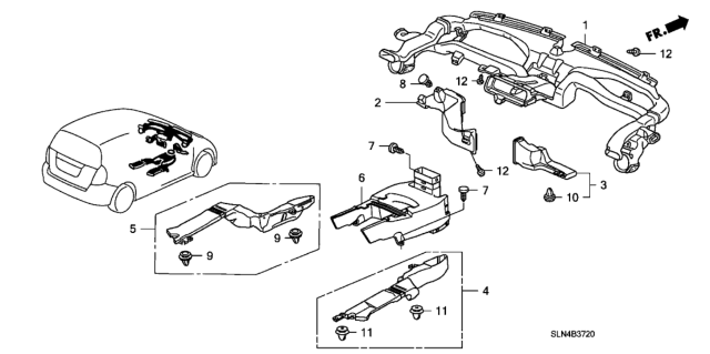 2008 Honda Fit Duct Diagram