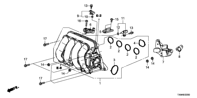 2019 Honda Insight Intake Manifold Diagram