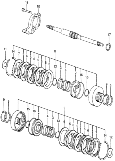 1979 Honda Prelude HMT Clutch Diagram