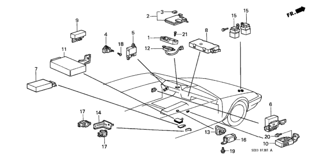 1989 Honda Accord Controller Diagram 1