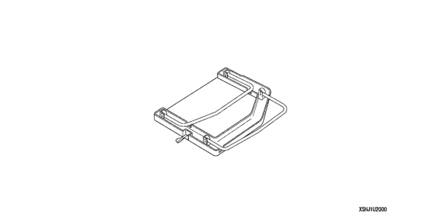 2005 Honda Odyssey 5 Door EXL-T KA 5AT Cargo Boards Diagram