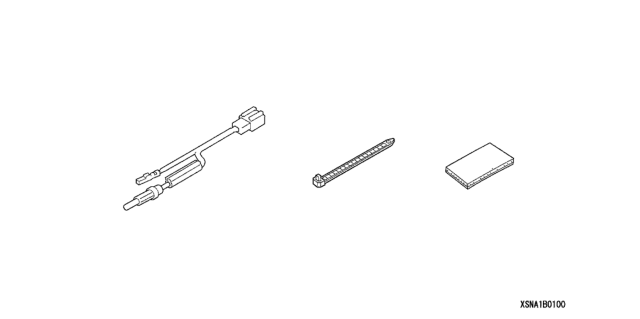 2006 Honda Civic 2 Door DX KA 5AT Antenna Sub Feeder Attachment Diagram
