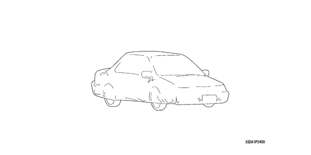 2003 Honda Accord Car Cover Diagram