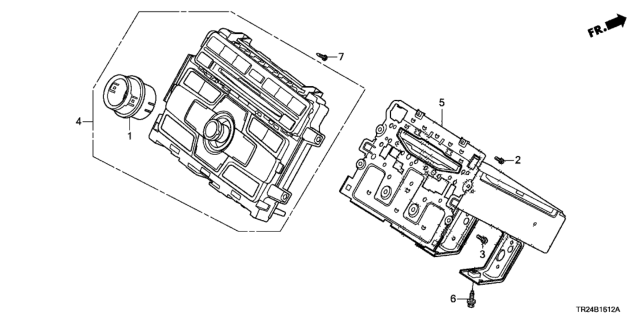 2013 Honda Civic Audio Unit Diagram