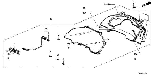 2020 Honda Clarity Fuel Cell Meter Diagram