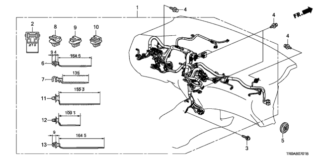 2013 Honda Civic Wire Harness Diagram 2