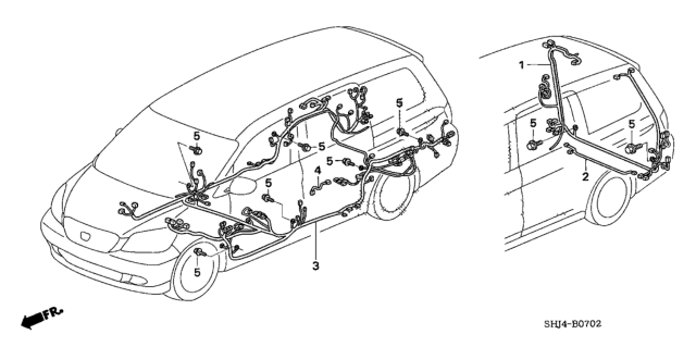 2009 Honda Odyssey Wire Harness Diagram 3