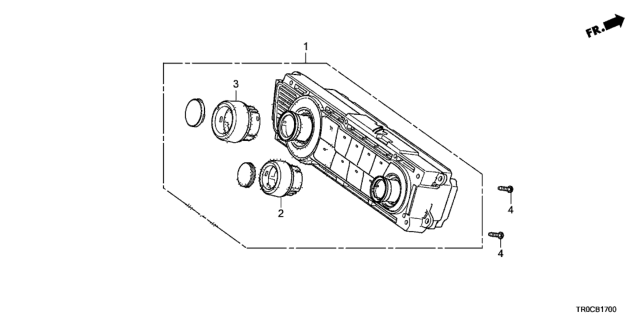 2014 Honda Civic Heater Control Diagram