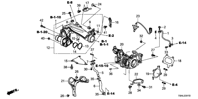 2021 Honda Civic Turbocharger Diagram