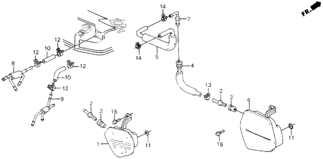 1990 Honda Civic Breather Chamber Diagram