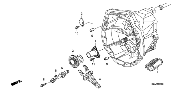 2008 Honda S2000 Bolt, Special Flange (8X22) Diagram for 90031-PR8-000