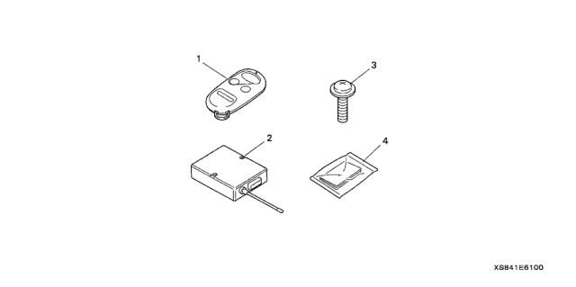 2003 Honda Pilot Keyless Entry System Diagram