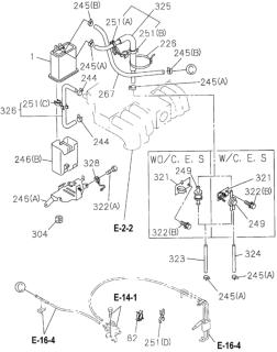 1995 Honda Passport Fuel Canister Diagram 2