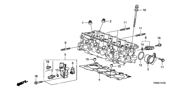 2012 Honda Fit Spool Valve Diagram