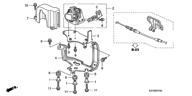 2009 Honda Ridgeline Accelerator Sensor Diagram