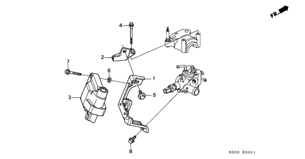 2001 Honda Prelude Ignition Coil Diagram