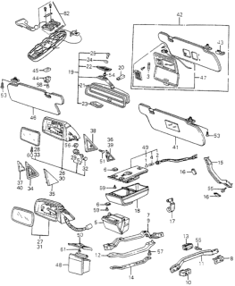 1985 Honda Accord Screw, Tapping (4X20) Diagram for 93903-24580