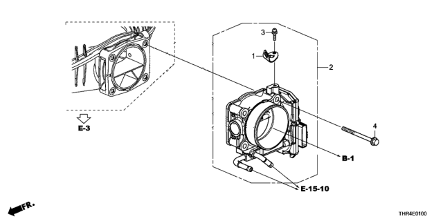 2018 Honda Odyssey Throttle Body Diagram