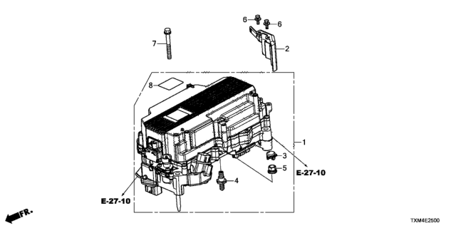 2020 Honda Insight PCU ASSY. (REWRITABLE) Diagram for 1B000-6L2-A21