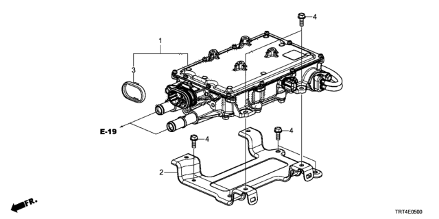 2018 Honda Clarity Fuel Cell 4 Door D (CLARITY NMC) KA 1AT DC-DC Converter Diagram