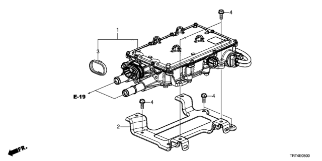 2020 Honda Clarity Fuel Cell DC-DC Converter Diagram