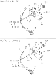 1995 Honda Passport Nut, Joint Lock (D=17.5) Diagram for 8-94368-617-0