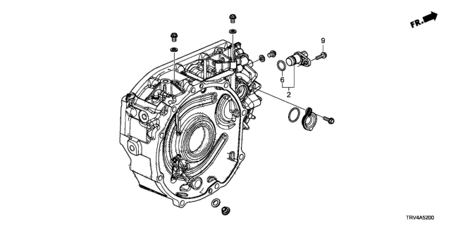2017 Honda Clarity Electric 4 Door TRNG (CLARITY ELC) KA 1AT AT Parking Position Sensor Diagram